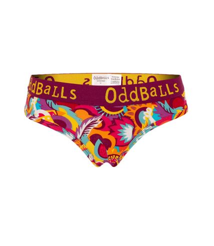 Womens/ladies festival briefs multicoloured OddBalls