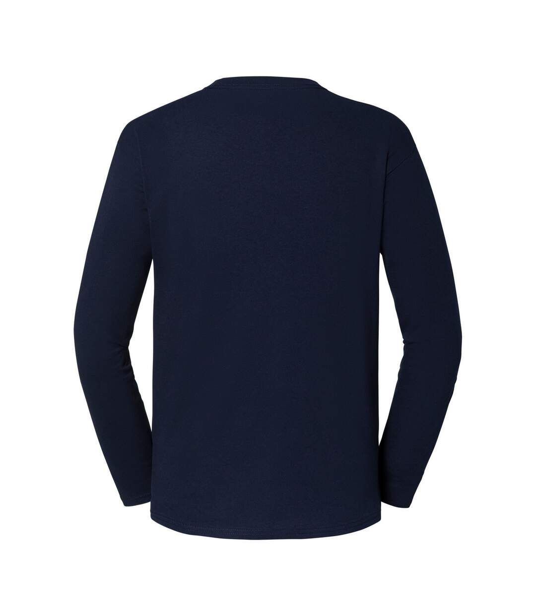 Unisex Adult Iconic 195 Long-sleeved T-shirt Deep Navy Fruit Of The Loom-2