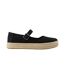 Womens/ladies Carolina Canvas Mary Janes Black Toms-1