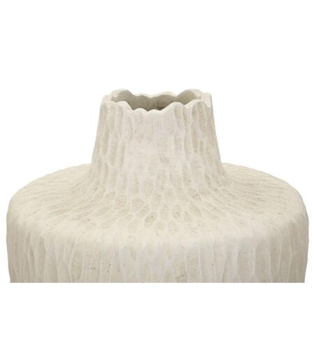 Vase Design Shade 57cm Crème