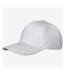 Elevate Unisex Adult Doyle 5 Panel Cap (White)