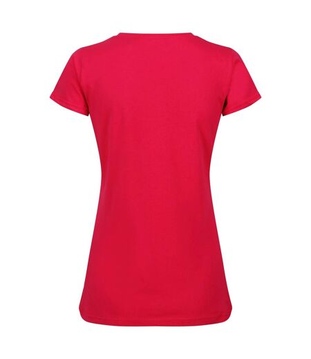 Regatta Womens/Ladies Carlie T-Shirt (Pink Potion) - UTRG5381