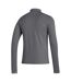 Mens Logo Polyester Track Top Grey Adidas-3
