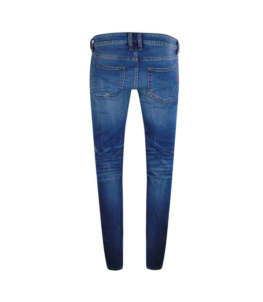 Jean Sleeker Homme Bleu Délavé Diesel-2