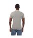 Mens Slim Short-sleeved Polo Shirt Grey Aquascutum-3