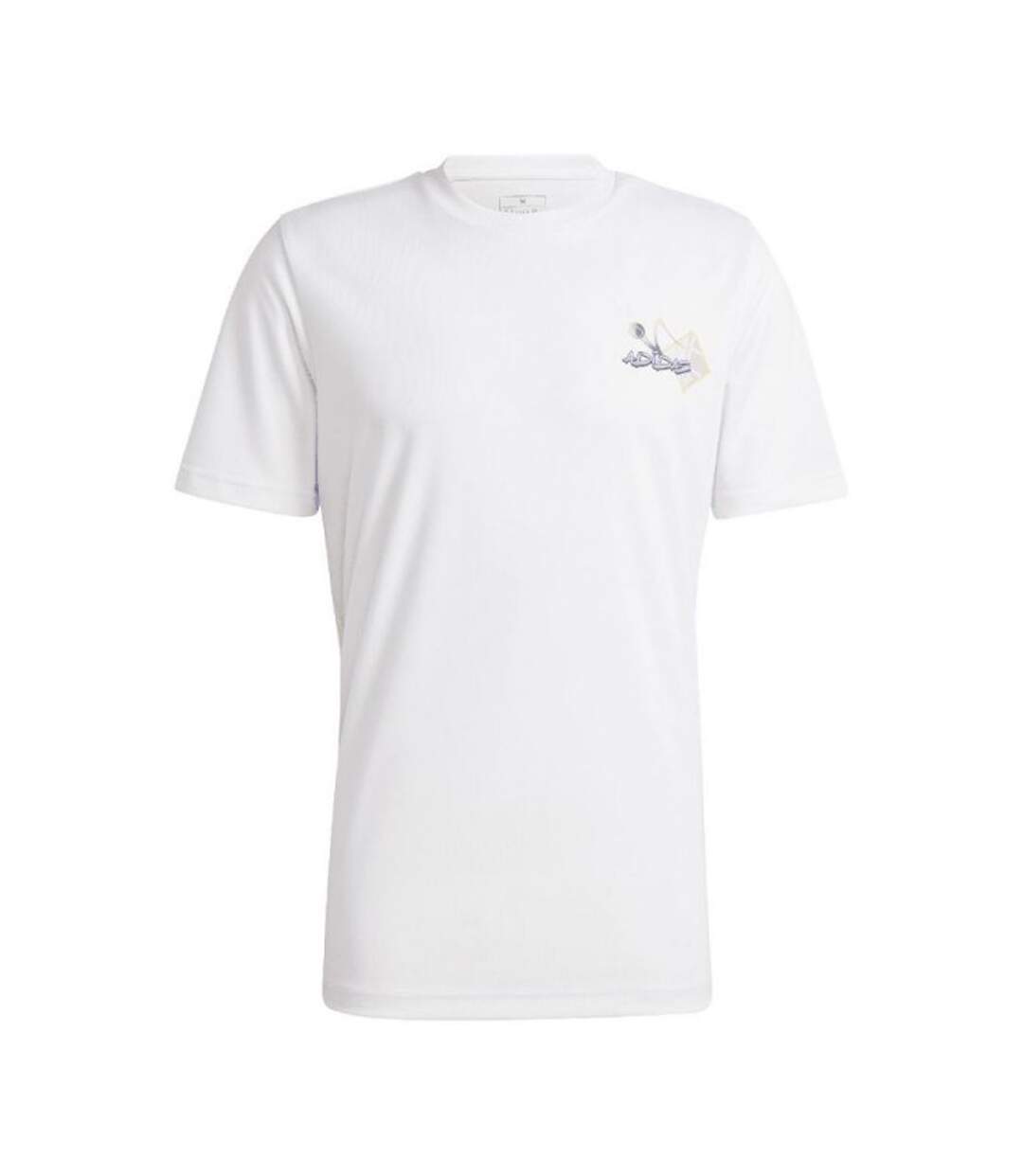 T-shirt App Homme Blanc Adidas-2