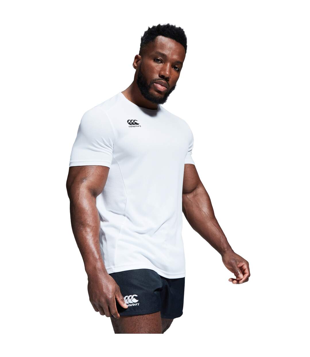 Mens Club Dry T-shirt White Canterbury-4