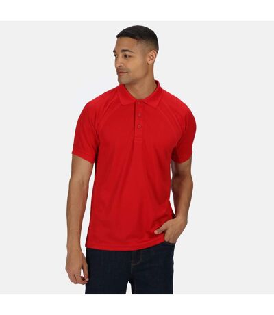 Regatta Hardwear Mens Coolweave Short Sleeve Polo Shirt (Classic Red) - UTRW4606