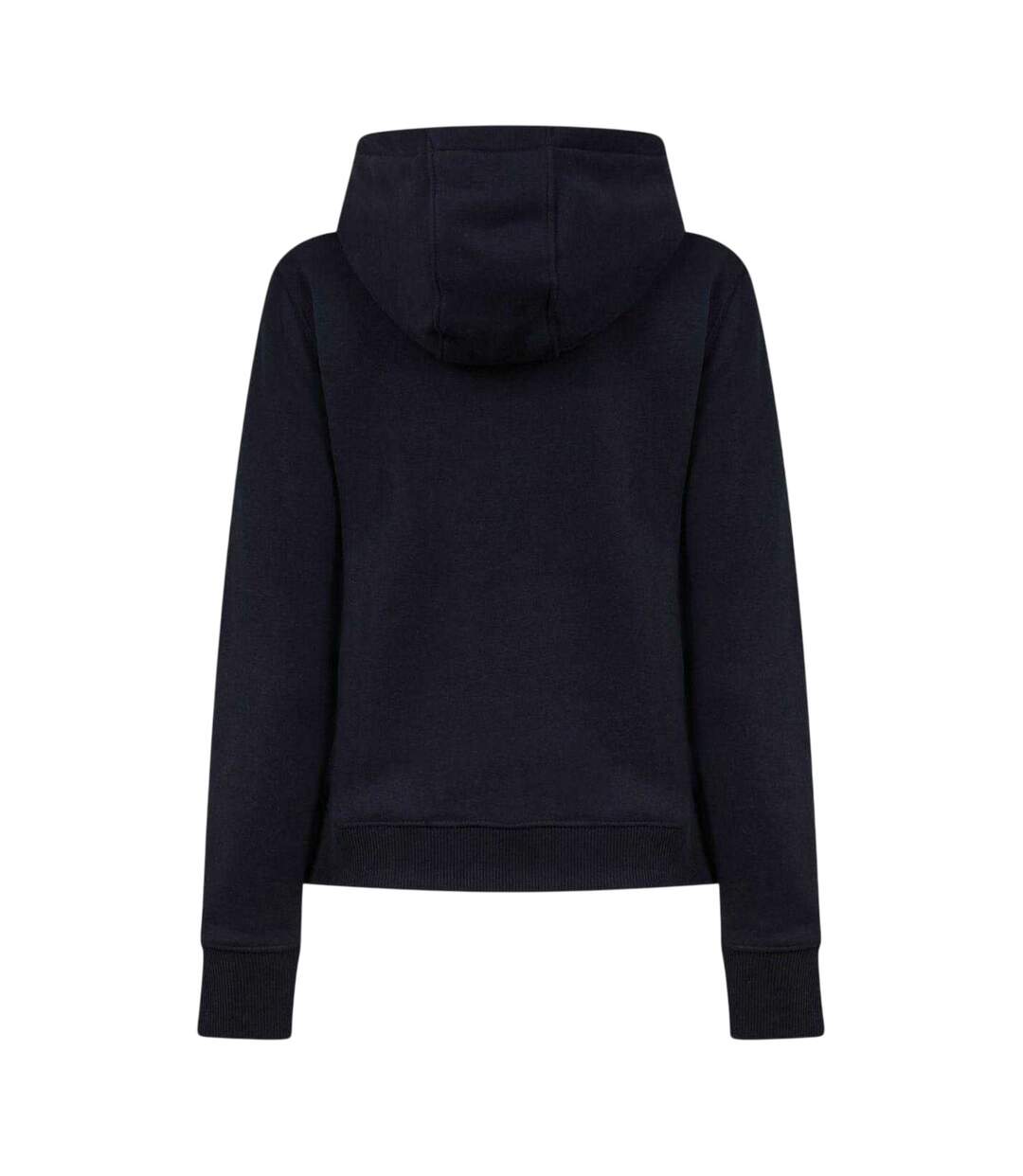 Sweat À Capuche Motif/style Ondulé Femme Bleu Marine SoulCal-2