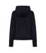 Sweat À Capuche Motif/style Ondulé Femme Bleu Marine SoulCal-2