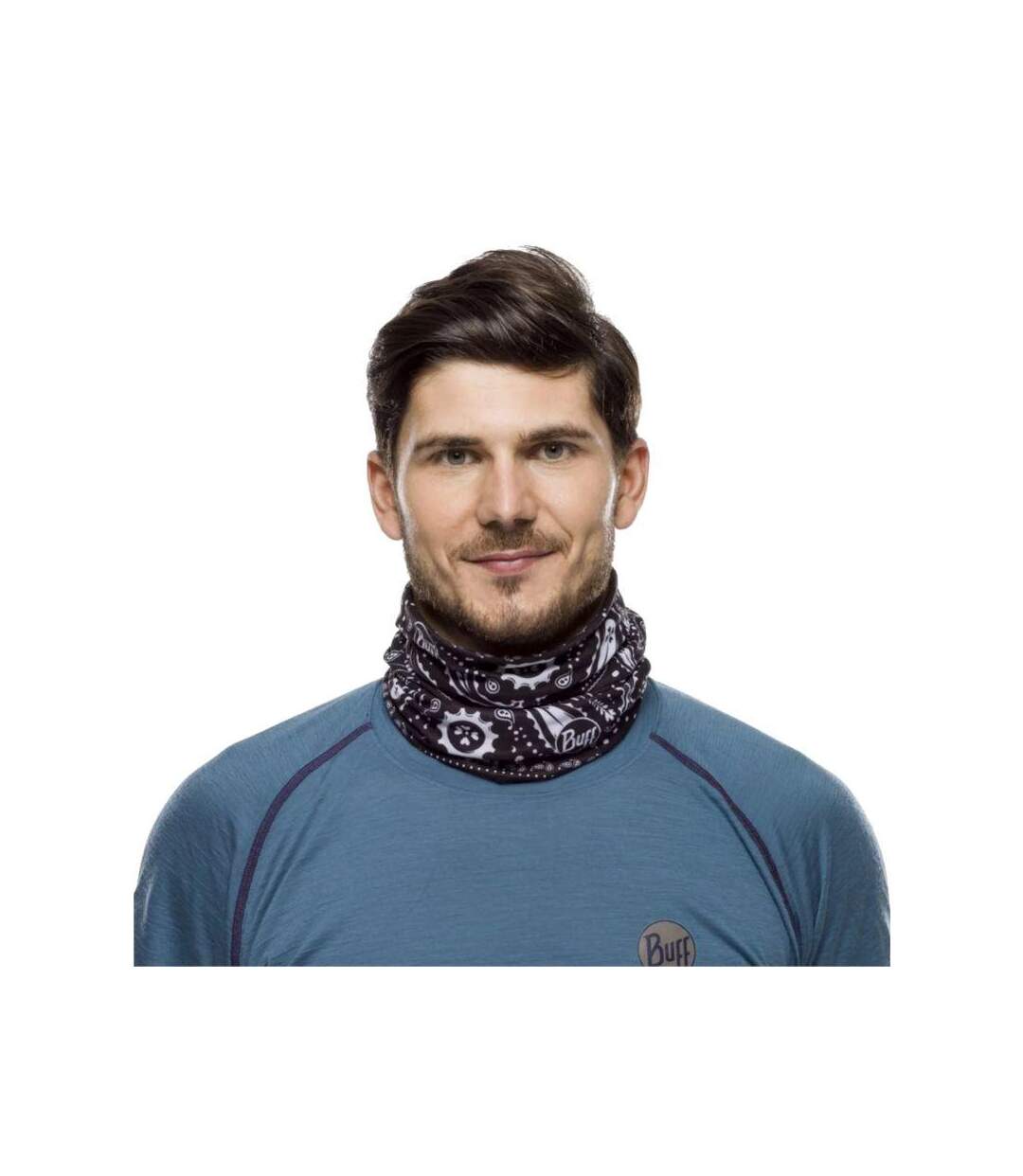 Écharpe Original Taille Unique Noir Buff-4