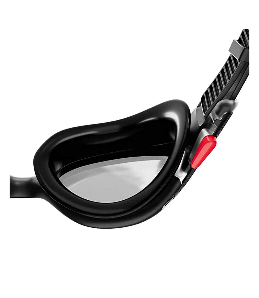 Mens Biofuse Swimming Goggles Black White Smoke Speedo-3