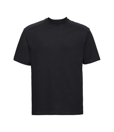 T-shirt Travail Homme Noir Russell