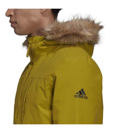 Mens Utilitas Parka Pulse Olive Adidas