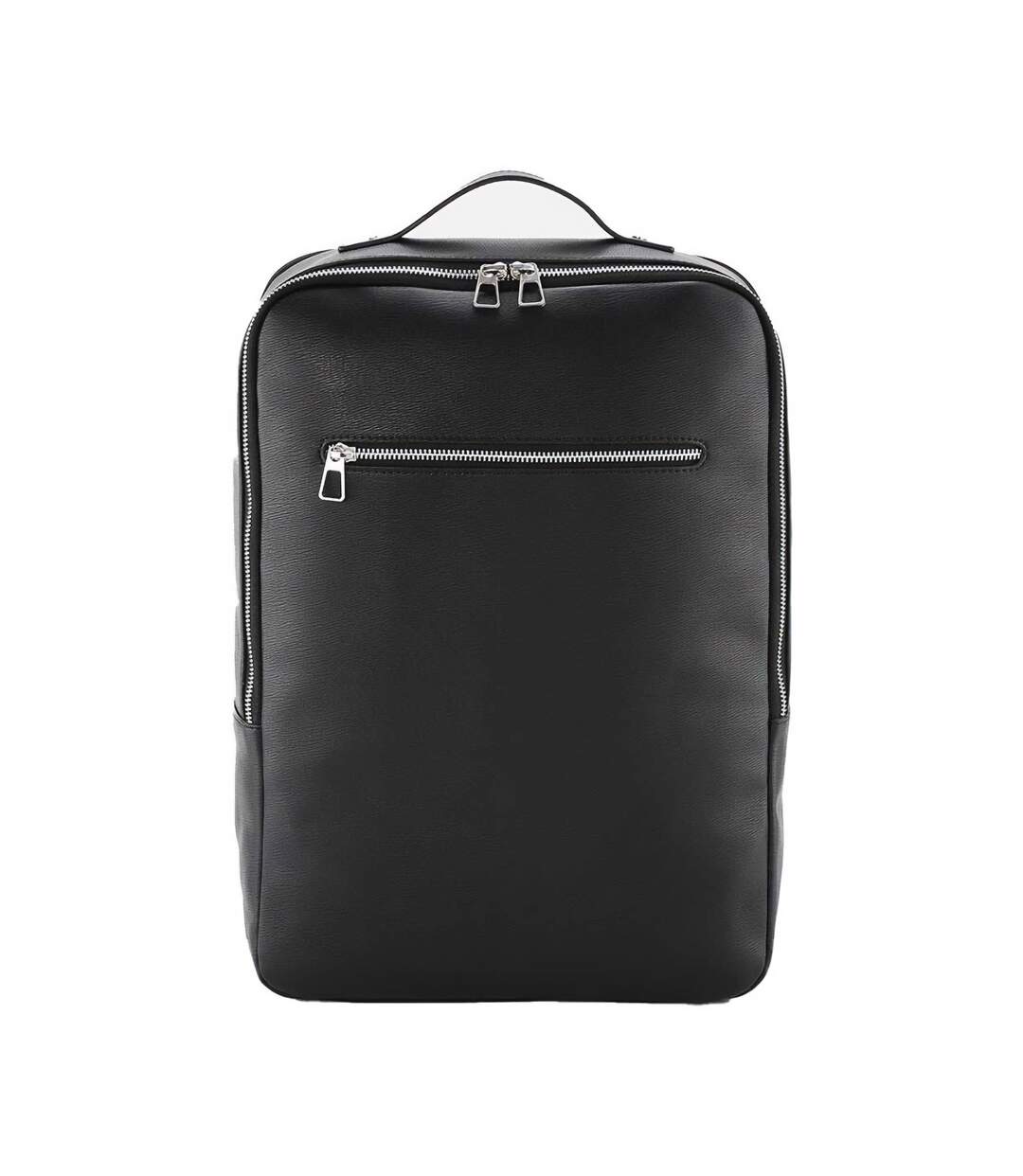 Tailored luxe pu backpack one size black Quadra-1