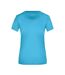 T-shirt Active Femme Bleu Pacifique James And Nicholson-1
