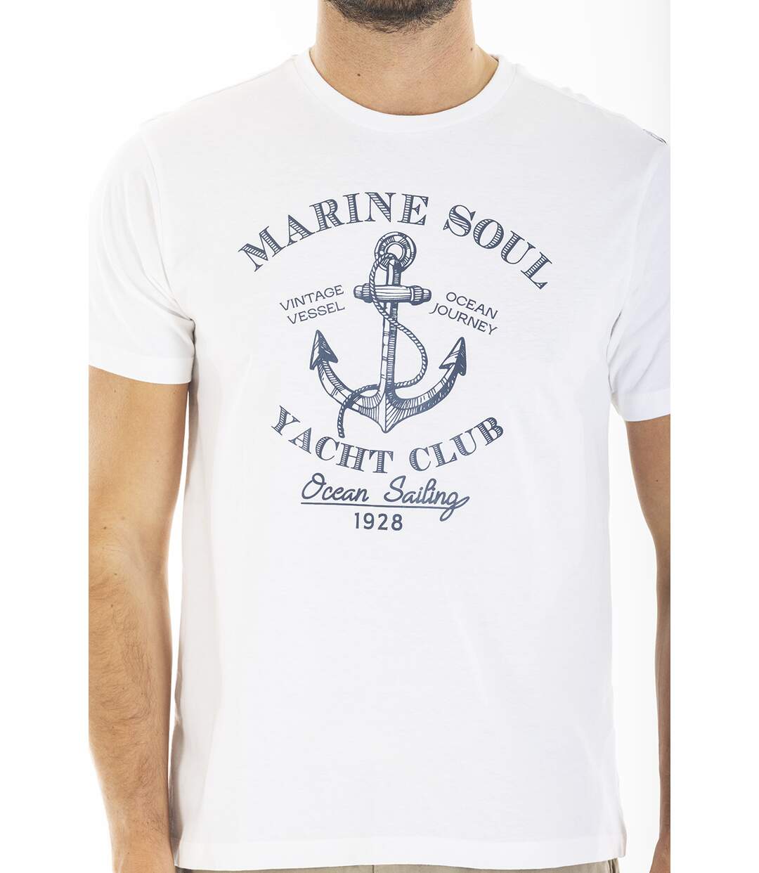 T-shirt yachting CAI BLANC-2