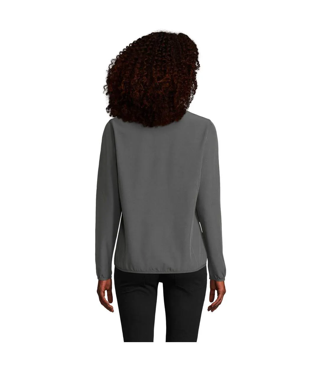 Veste Softshell Falcon Femme Gris Charbon SOLS-3