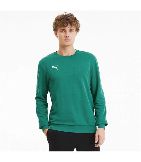 Mens Crew Neck Regular Sweatshirt Pepper Green Puma