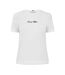 T-shirt Motif/style Texte Femme Écru Tommy Hilfiger-1