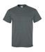Gildan Mens Ultra Cotton Short Sleeve T-Shirt (Dark Heather)