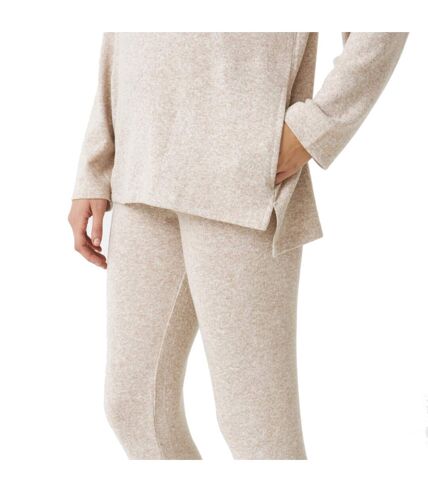 JJB5 Women's Soft Knit V-Neck Long Sleeve Pajamas