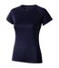 Elevate Womens/Ladies Niagara Short Sleeve T-Shirt (Navy)