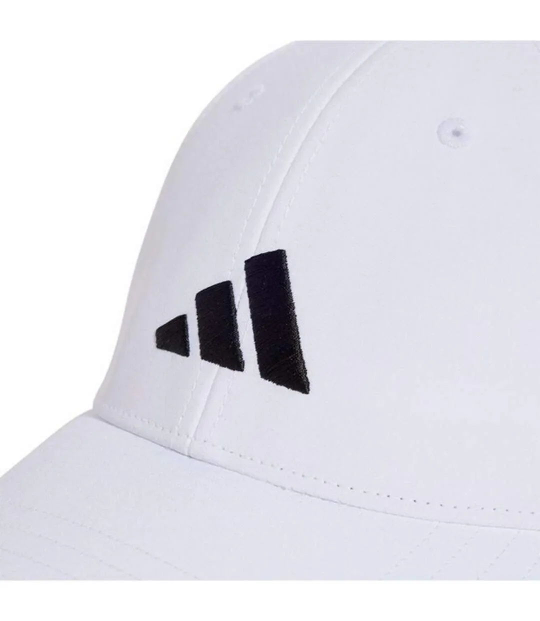 Casquette De Baseball Style Logo Brodé Adulte Blanc Adidas-3