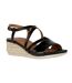 Geox Womens/Ladies D Ischia Corda A Suede Sandals (Black) - UTFS9899