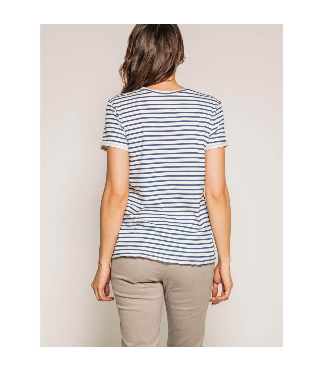 T-shirt marinière col rond FORET - Dona X Lisa-4