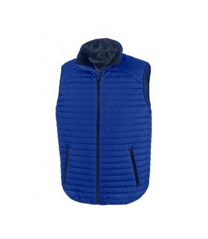 Result Adults Unisex Thermoquilt Vest (Royal Blue/Navy) - UTPC3757