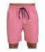 Short de bain homme rose vif Raging Bull-1