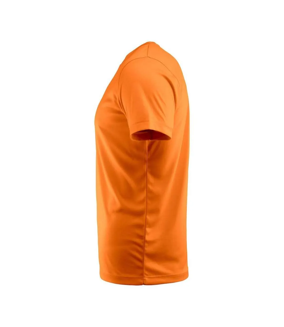 T-shirt Run Homme Orange Printer RED-3