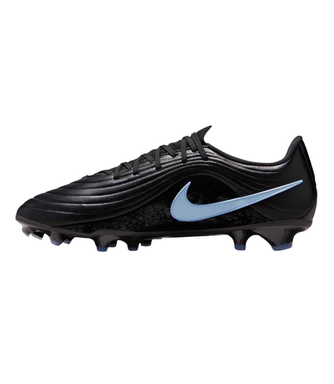 Mens Tiempo Academy Firm Ground Football Boots Black Blue Nike-3