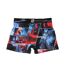 Boxer noir/bleu à imprimés homme freegun fig-2
