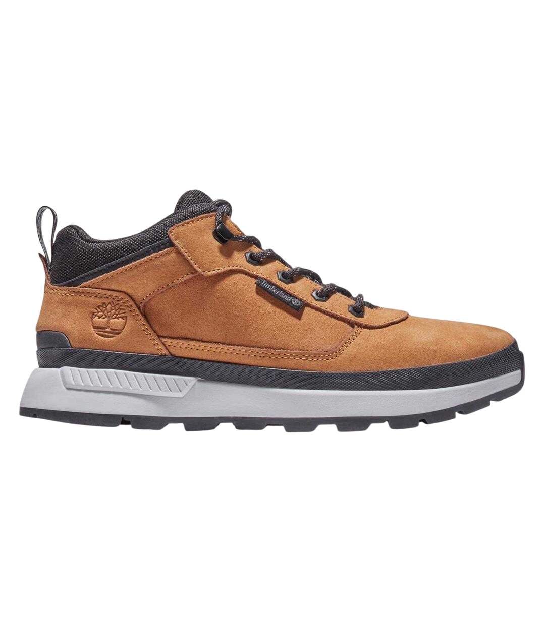Mens Leather Trekking Mid Boots Wheat Timberland-1