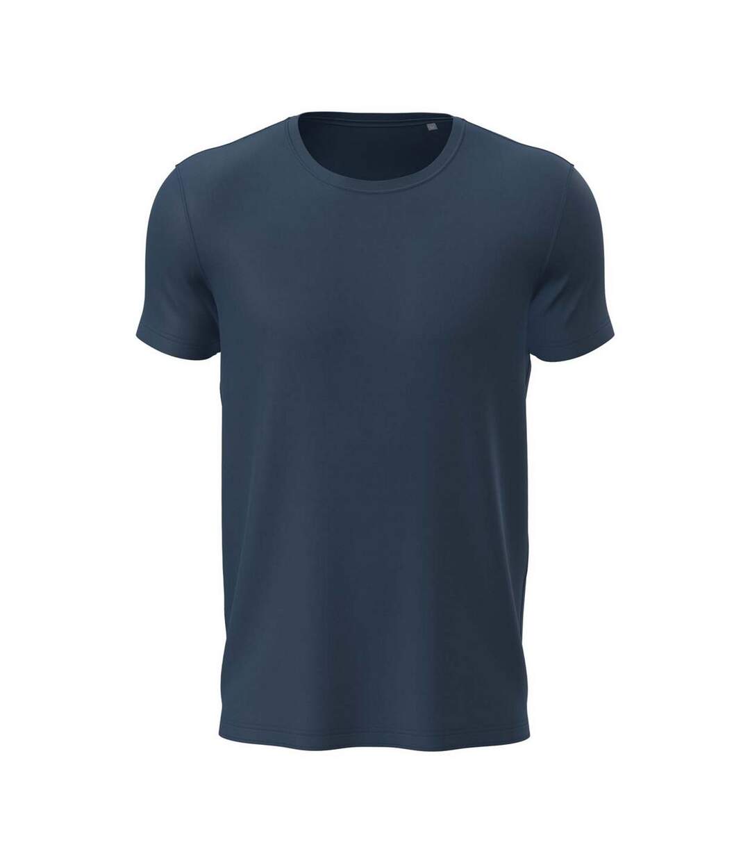 Mens active sports tee navy Stedman-1
