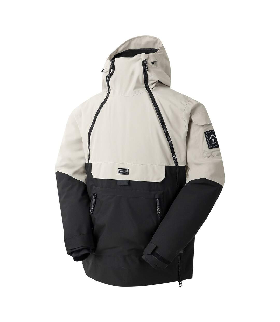 Mens Ii T-bar Overhead Ski Jacket Abbeystone Black Dare 2B-4