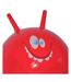 Ballon Sauteur Motif/style Visage Heureux Taille Unique Rouge Eddy Toys-2