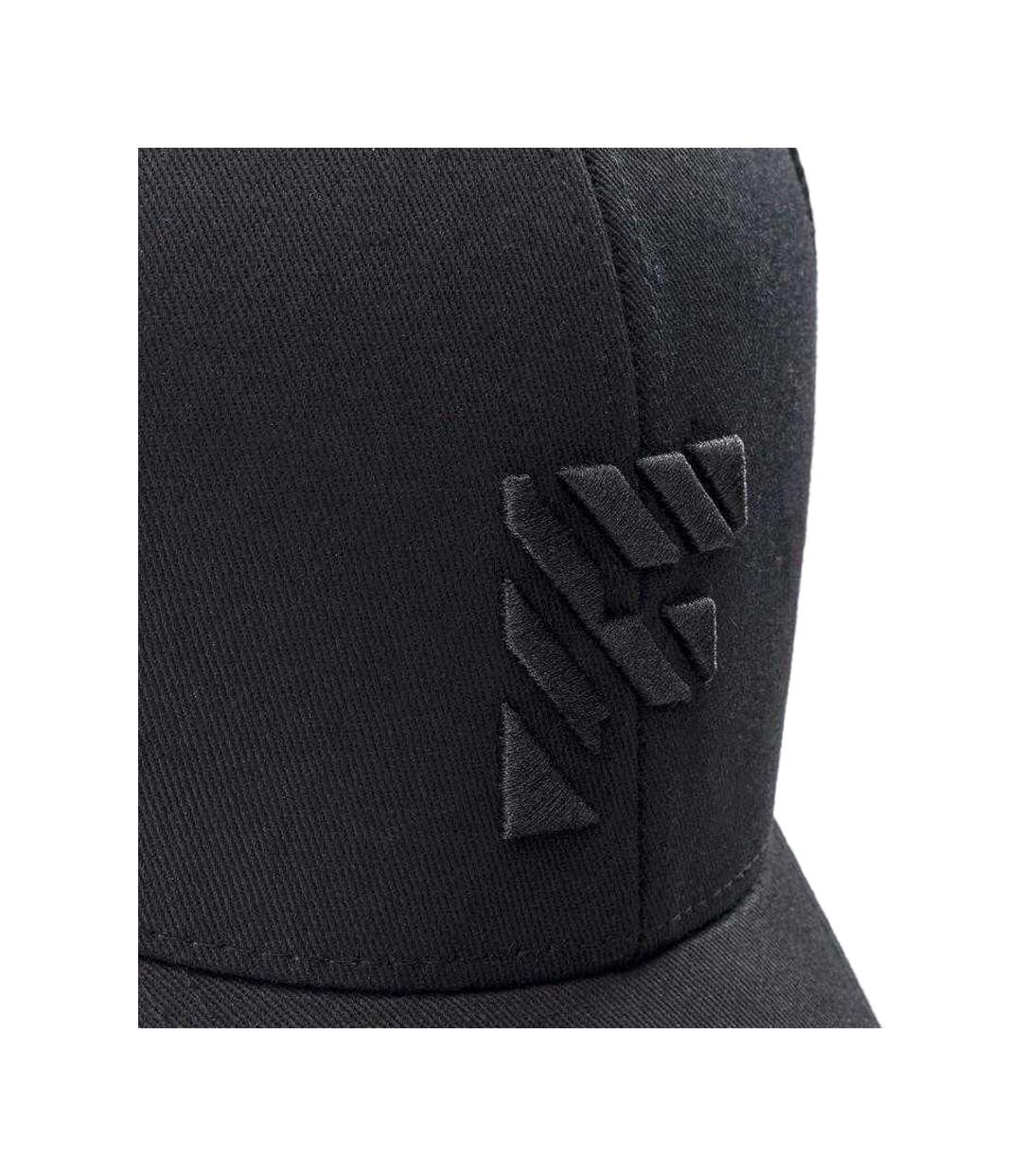 Casquette De Baseball Motif/style Logo Brodé Kourtney Adulte Noir Fitanu-4