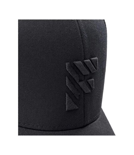 Casquette De Baseball Motif/style Logo Brodé Kourtney Adulte Noir Fitanu