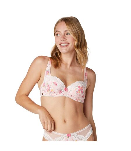 Soutien-gorge armatures rose Cabriole
