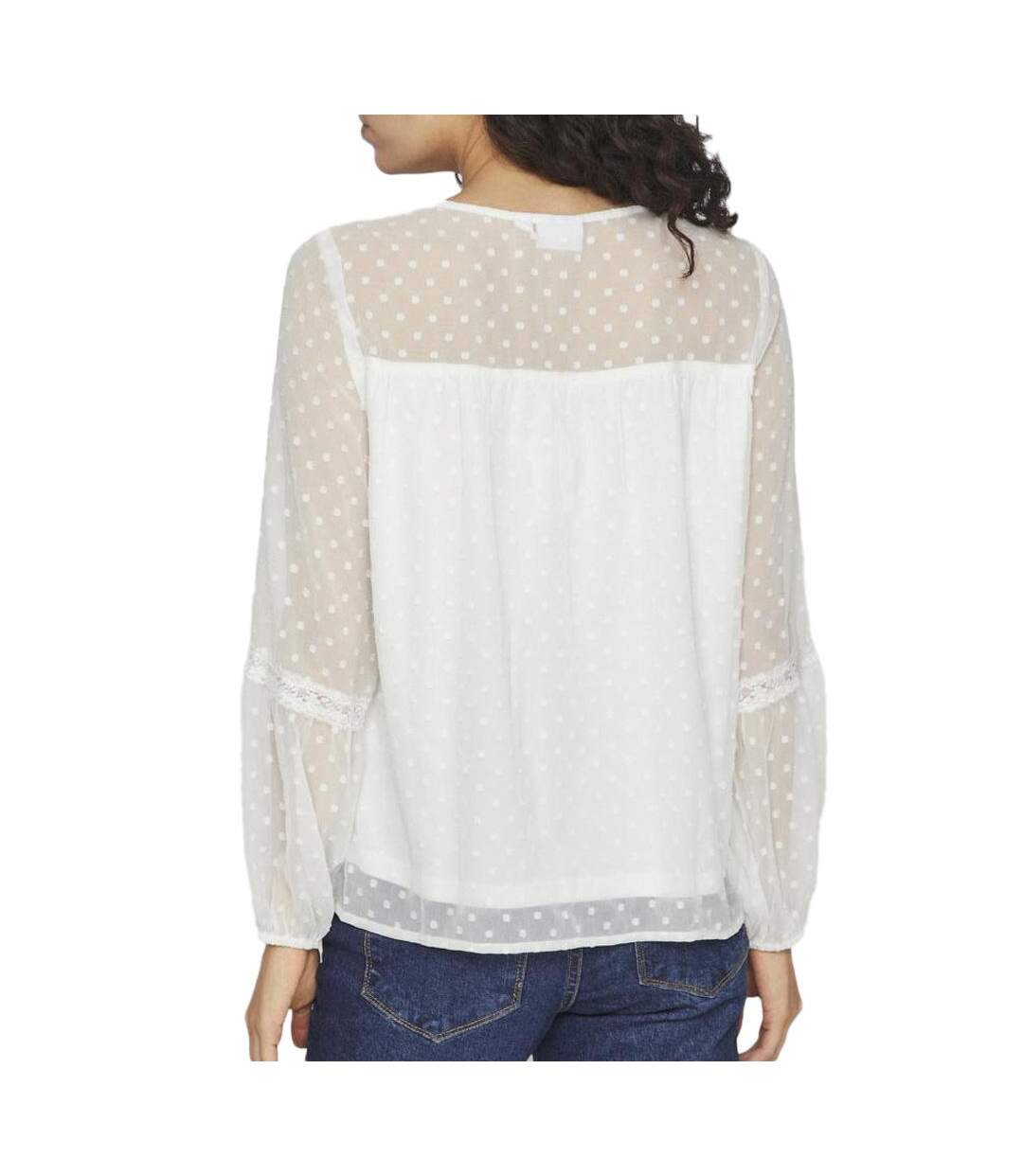 Blouse blanche femme vila viedee-2