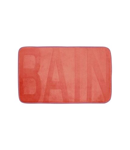 Tapis de Bain Microfibre Relief 45x75cm Terracotta