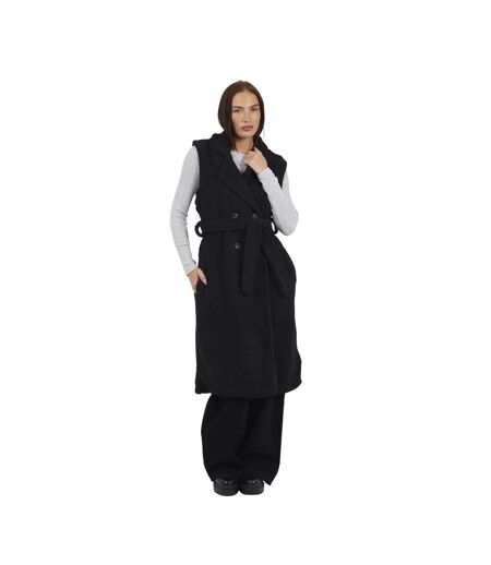 Trench Sans Manches Copperfield Femme Noir Brave Soul