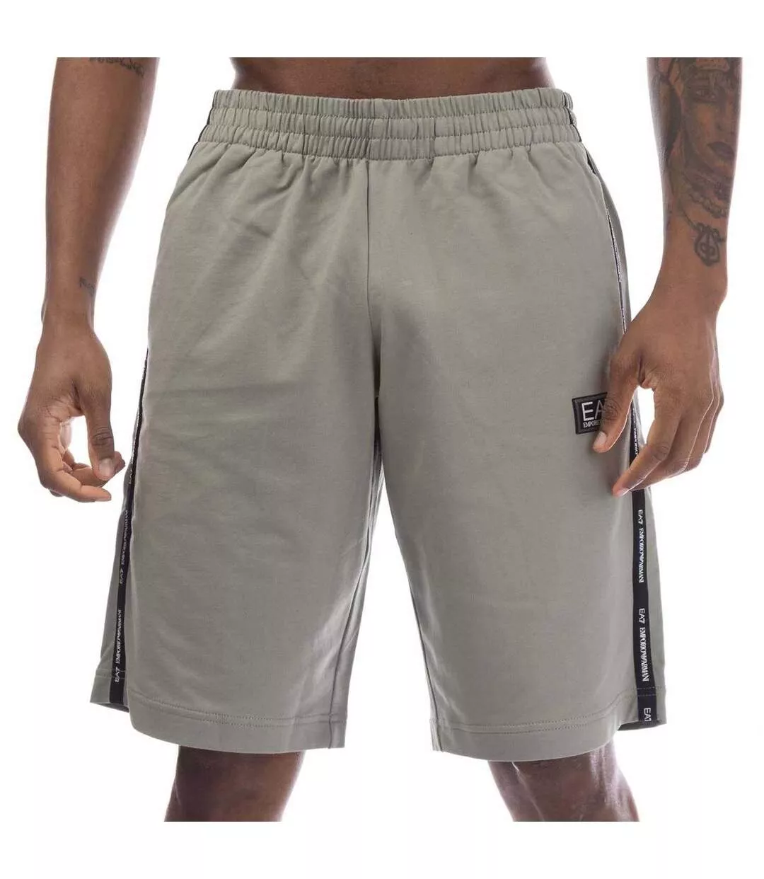 Short Style Logo Homme Vert Emporio Armani-1