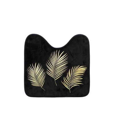Tapis Contour WC Imprimé Orbella 45x45cm Noir