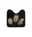 Tapis Contour WC Imprimé Orbella 45x45cm Noir-1