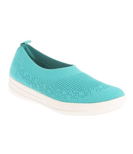 Ballerines Uberknit Femme Bleu Fit Flop