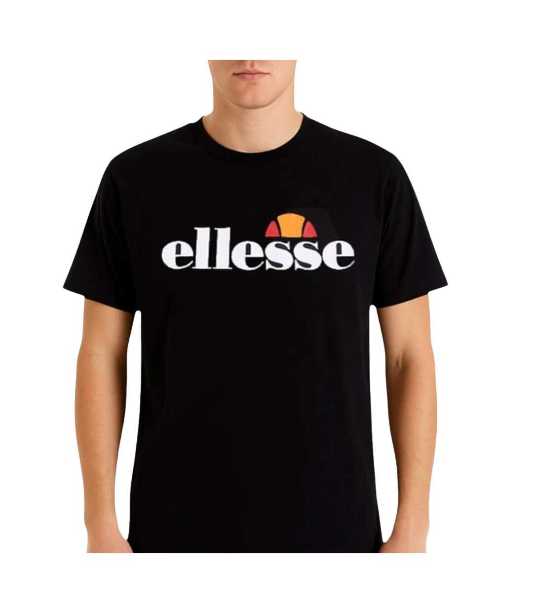 T-Shirt noir homme ellesse sop23-1